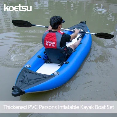 Fishing Kayak Sit On Top - KOETSU-Kayak inflable de PVC para 1-2