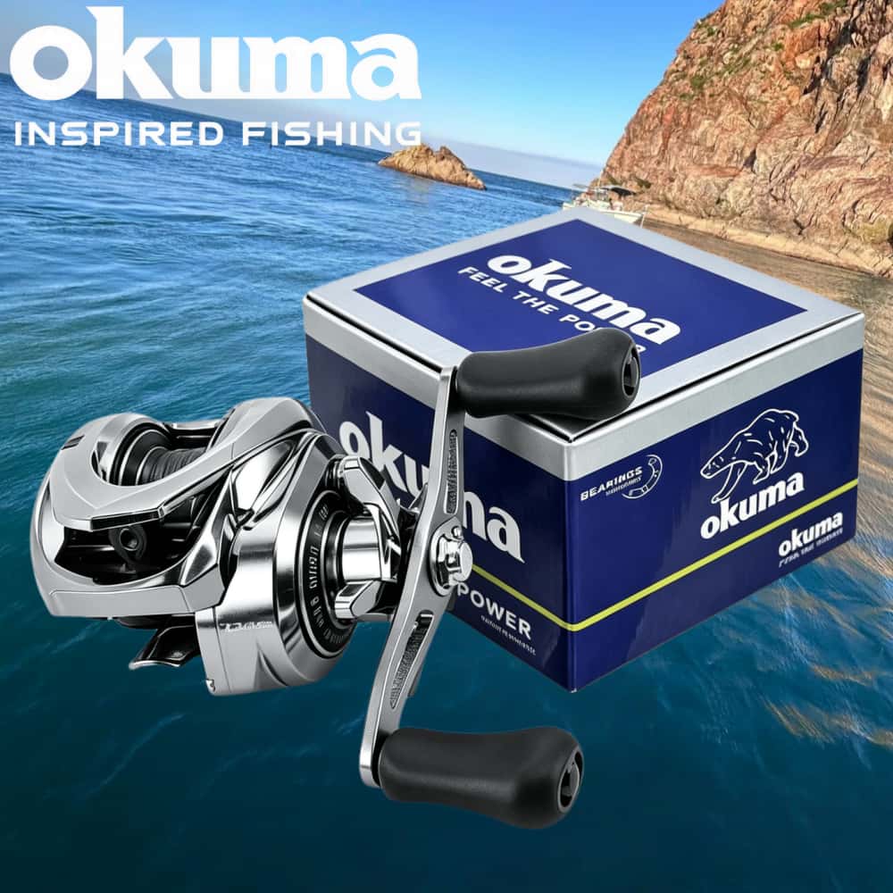Nuevo Carrete de Pesca Okuma 7 - Abu Garcia Reel Max reseña y precio