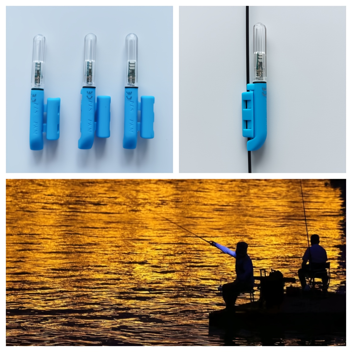 2 luces electrónicas nuevas pa - Fishing Kayak Rod Holder reseña y precio