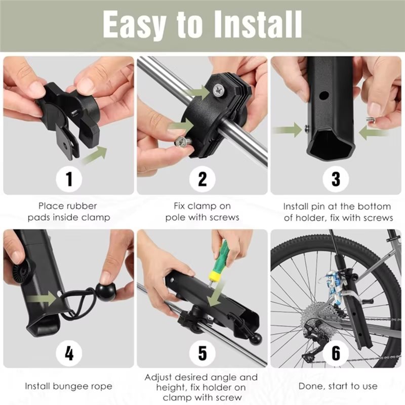 Soporte Ajustable para Caña de - Fishing Kayak Rod Holder reseña y precio